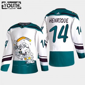 Anaheim Ducks Adam Henrique 14 2020-21 Reverse Retro Authentic Shirt - Kinderen